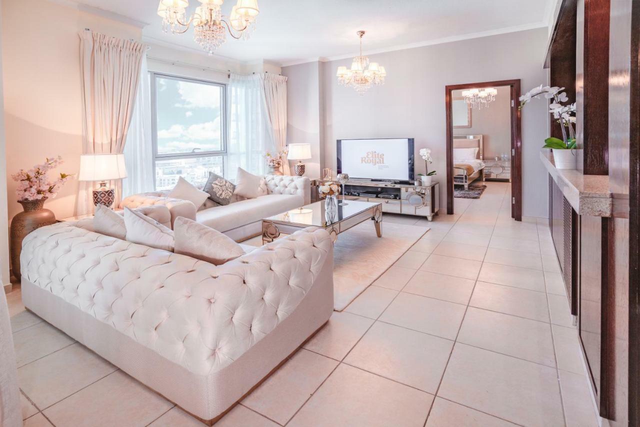 Elite Royal Apartment - Full Burj Khalifa & Fountain View - Crystal Dubai Exterior foto